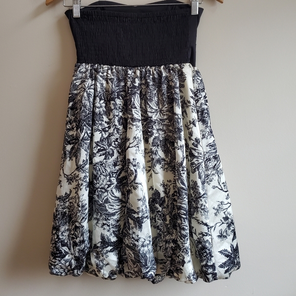 smocking dress short sleeveless dress SM - Picture 3 of 5